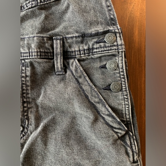 GAP Black Denim Overall Dress - Picture 2 of 5